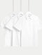 3pk Girls' Easy Iron School Shirts (2-16 Yrs)